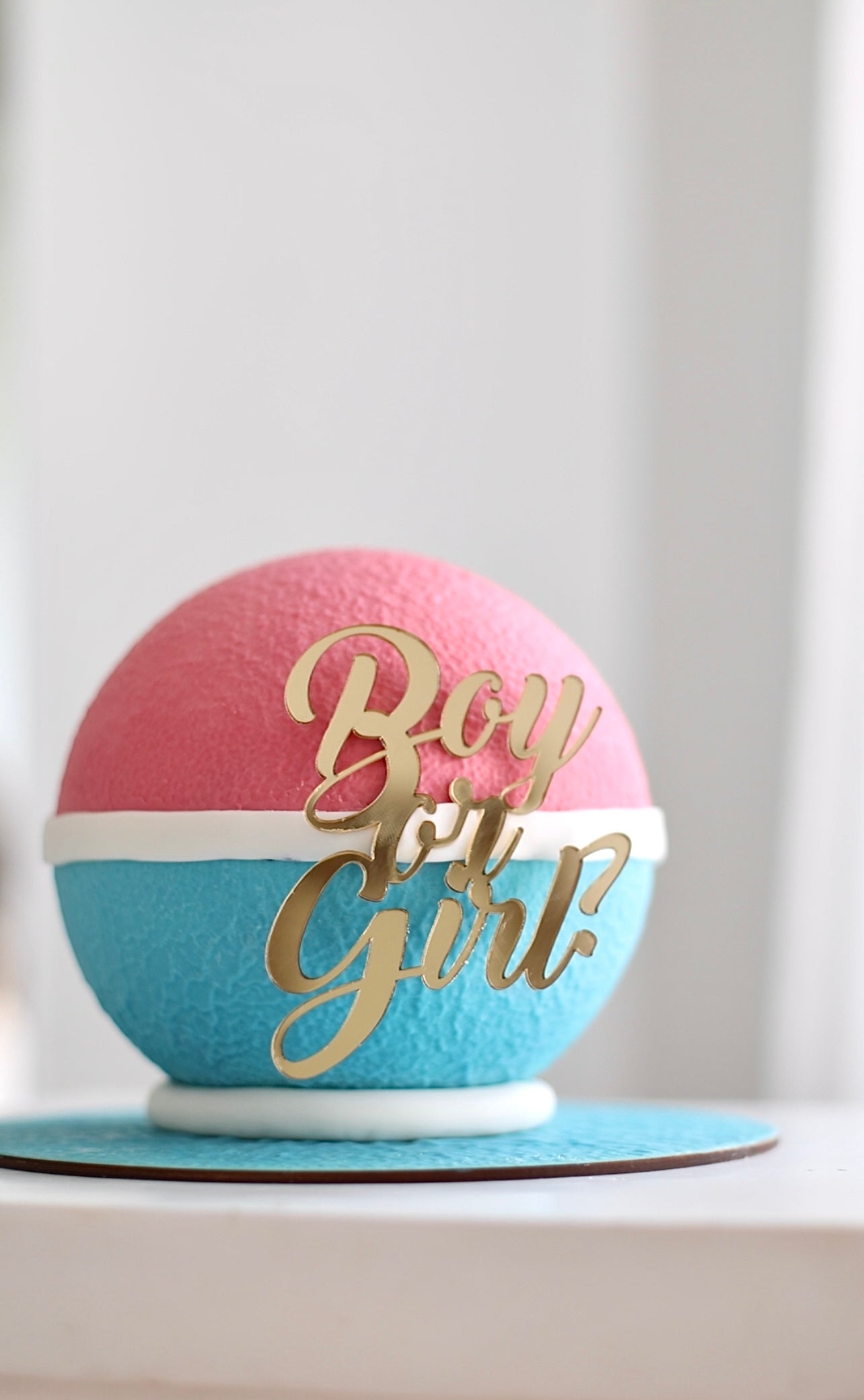 3D Gender reveal
