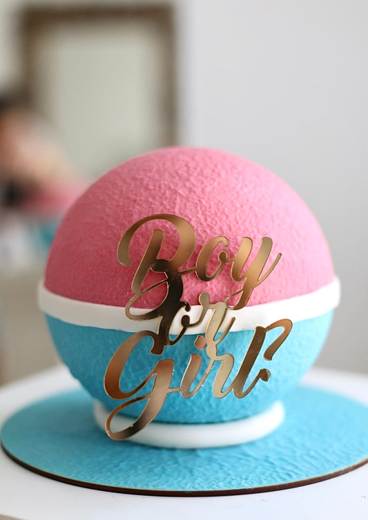 3D Gender reveal